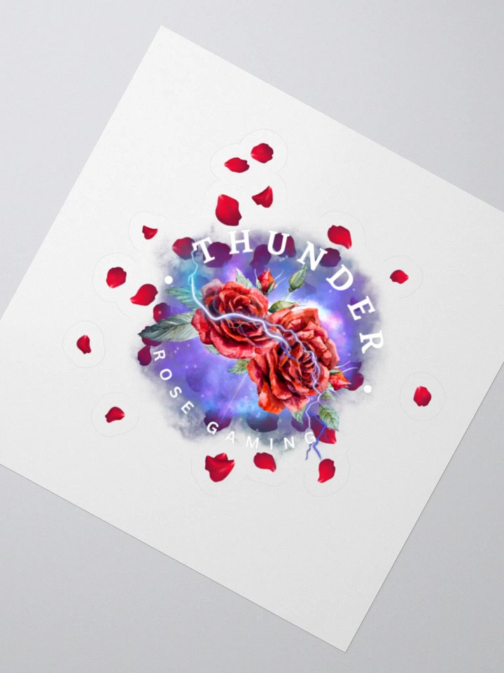 Cosmic Rose Kiss Cut Stickers product image (2)