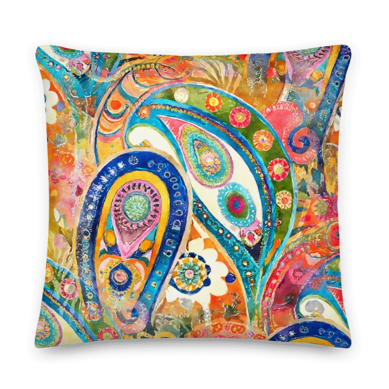 Paisley Dreams Premium Pillow product image (1)