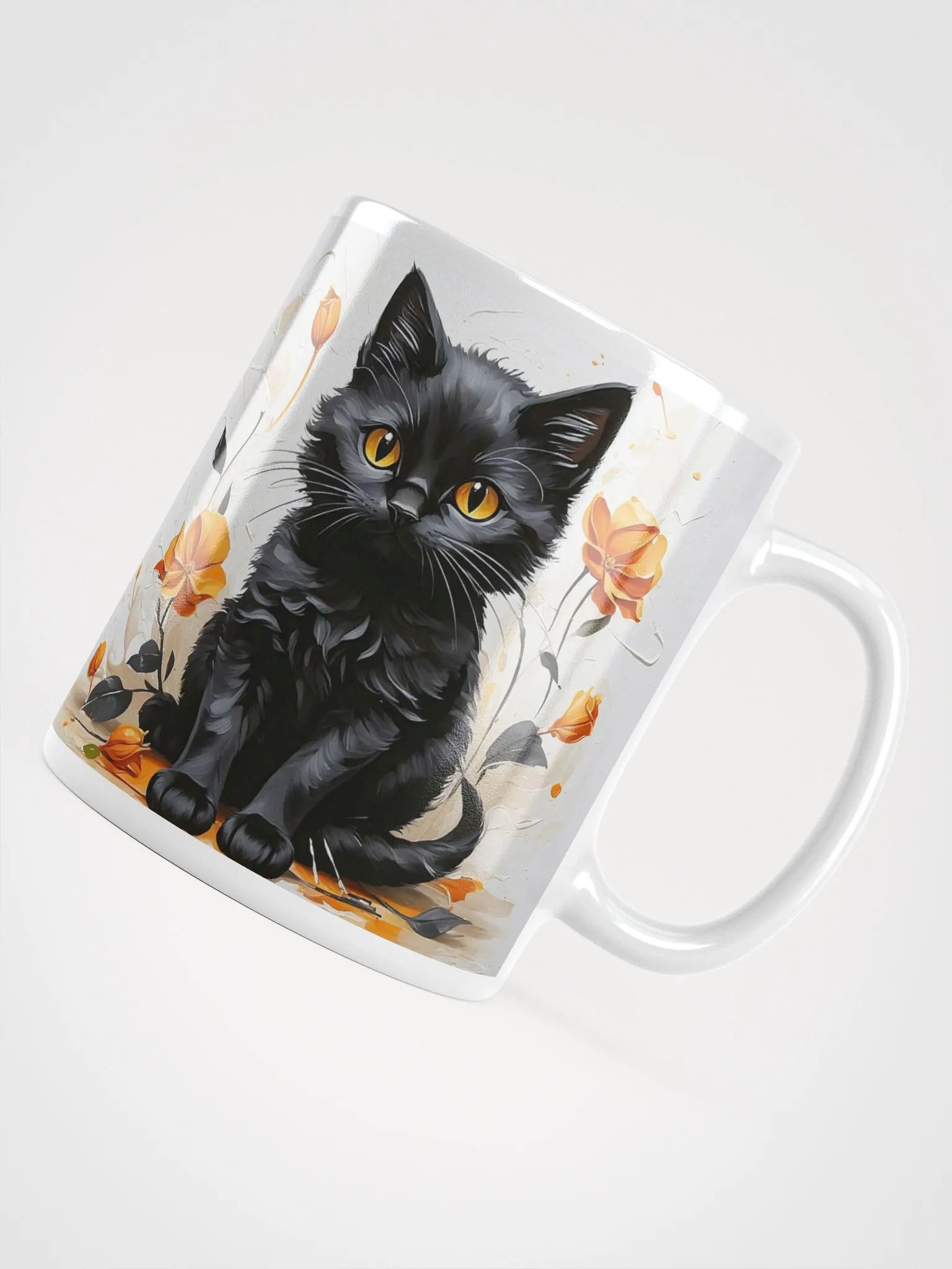 Mystic Paws Black Cat Mug product image (6)