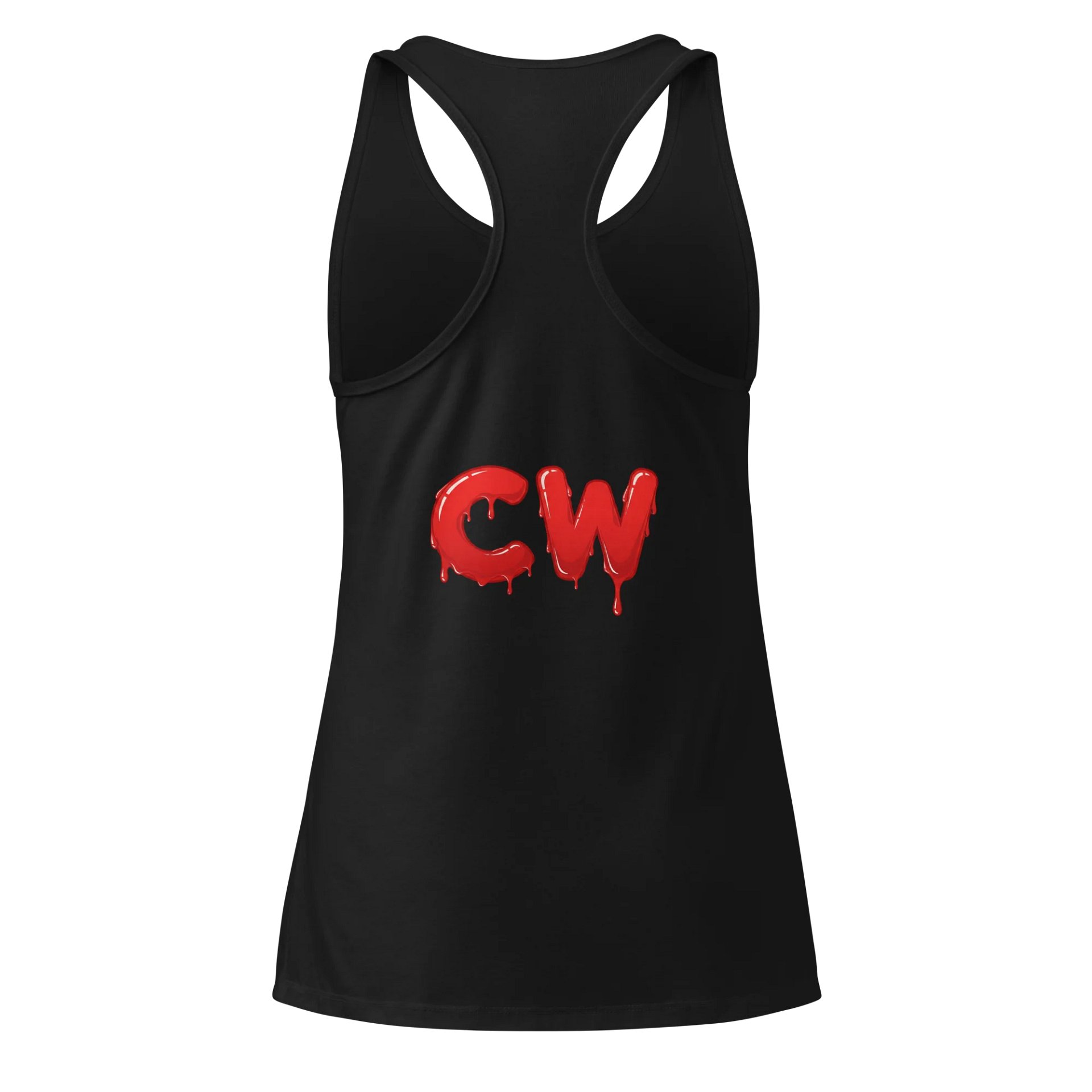 Smiling Ketchup Cartoon Women's Racerback Tank Top product image (6)