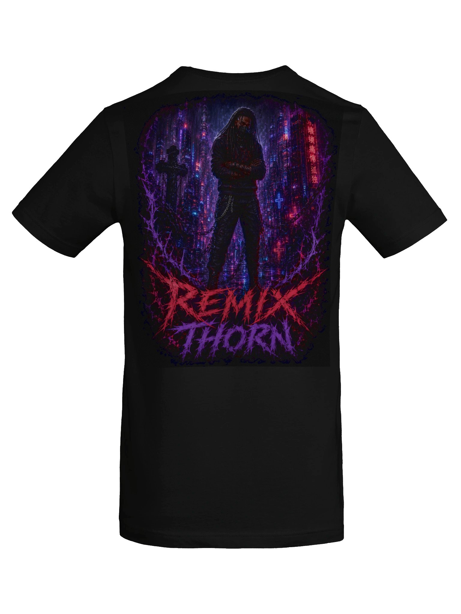 REMIX THORN Cyberpunk Graphic Tee product image (6)