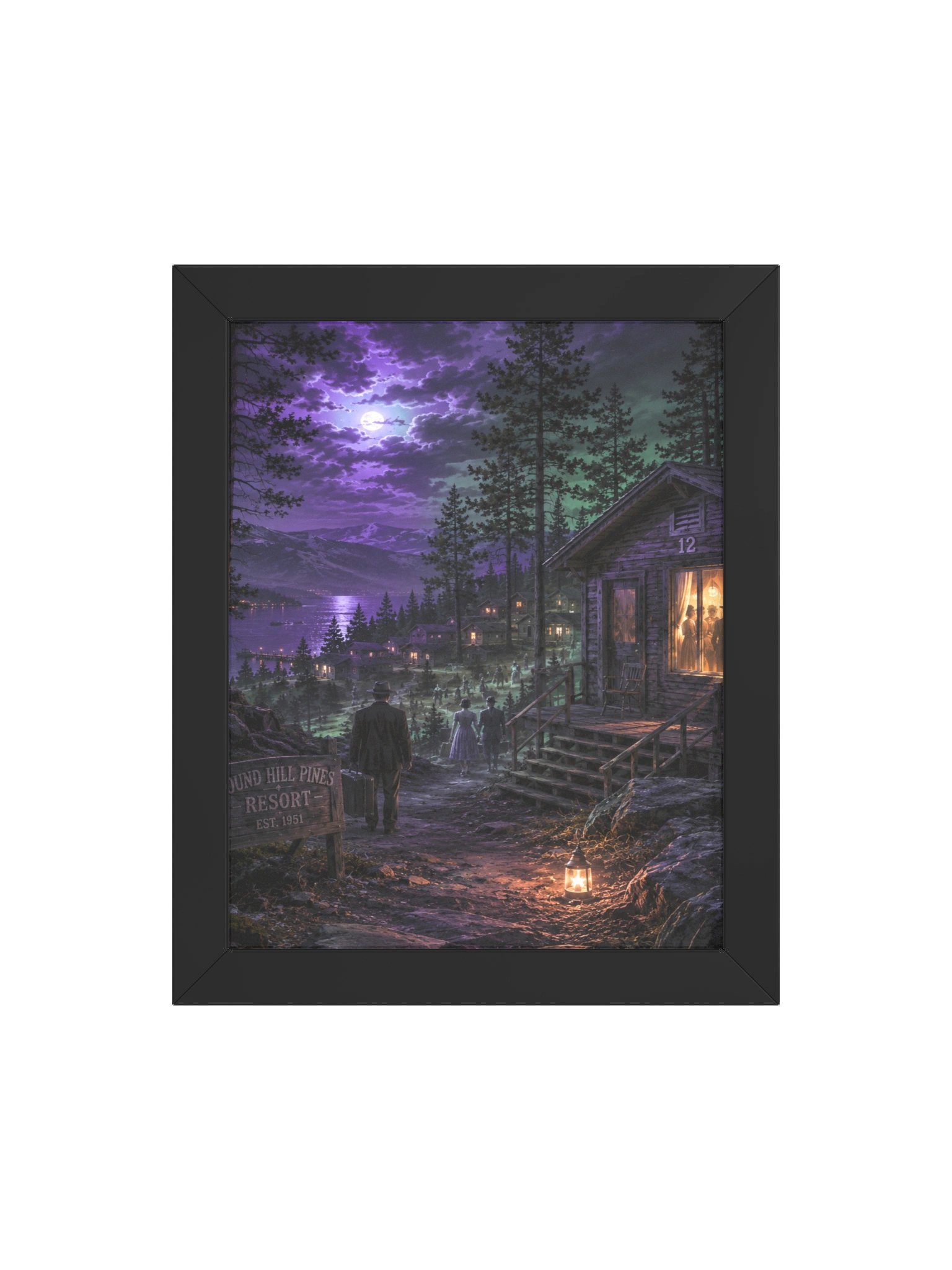 GUESTS THAT NEVER CHECKED OUT FRAMED PRINT product image (4)