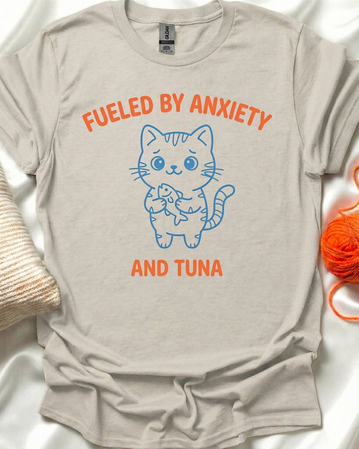Cute Anxiety Kitten T-Shirt product image (1)