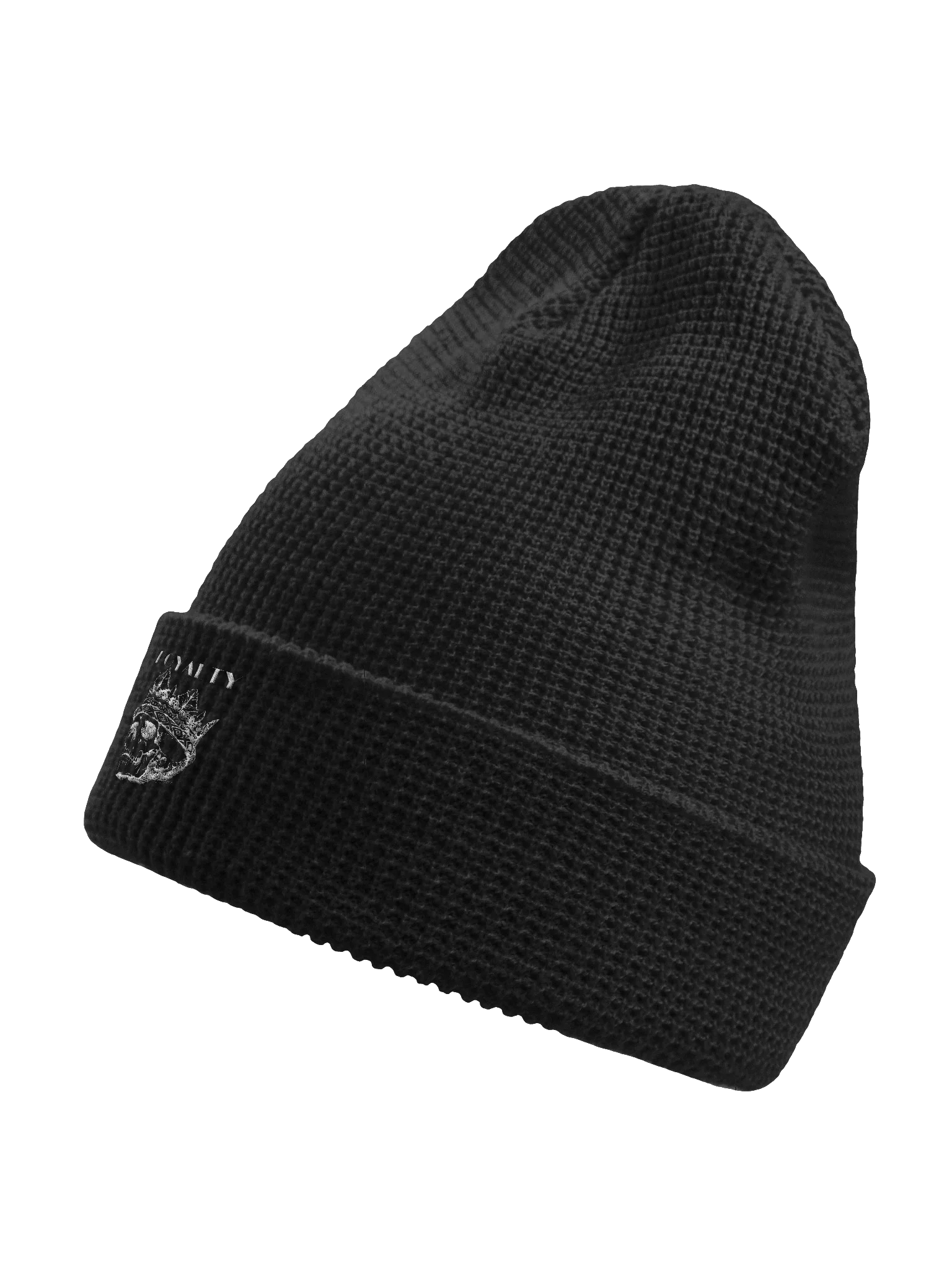 Royalty Series White Print Beanie product image (18)