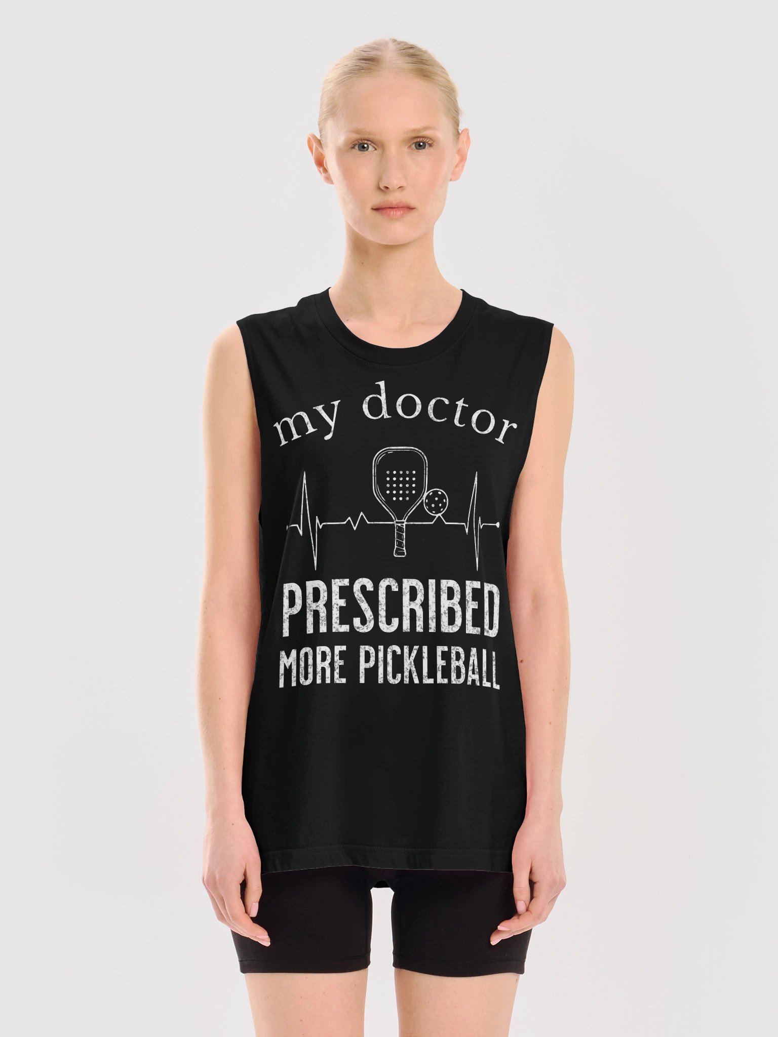 My Doctor Prescribed More Pickleball Tank Top – Funny Pickleball Tank Top product image (3)