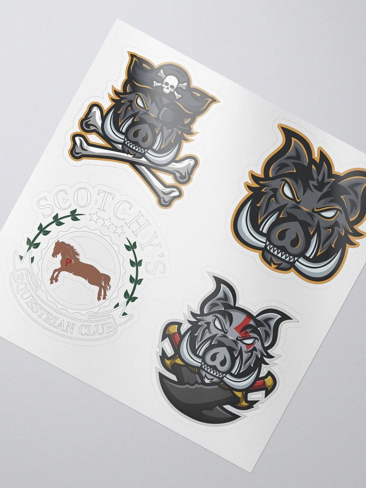 Assorted ScotchPig Stickers product image (2)