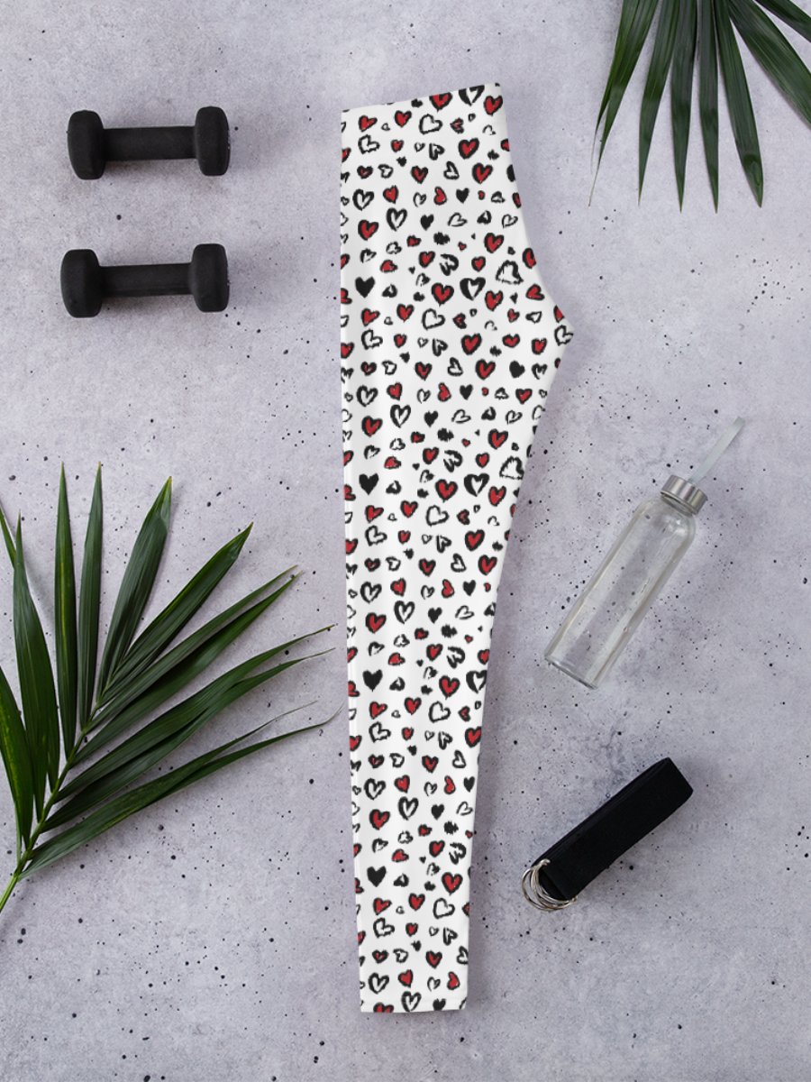 Multi Hearts Leggings product image (3)