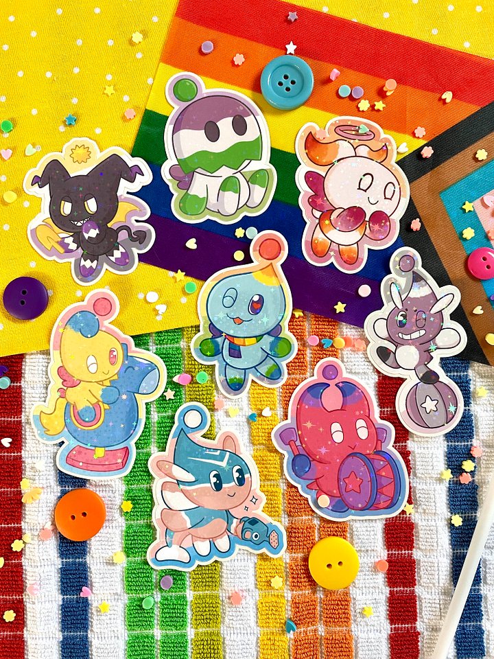 Pride Chao Stickers product image (1)