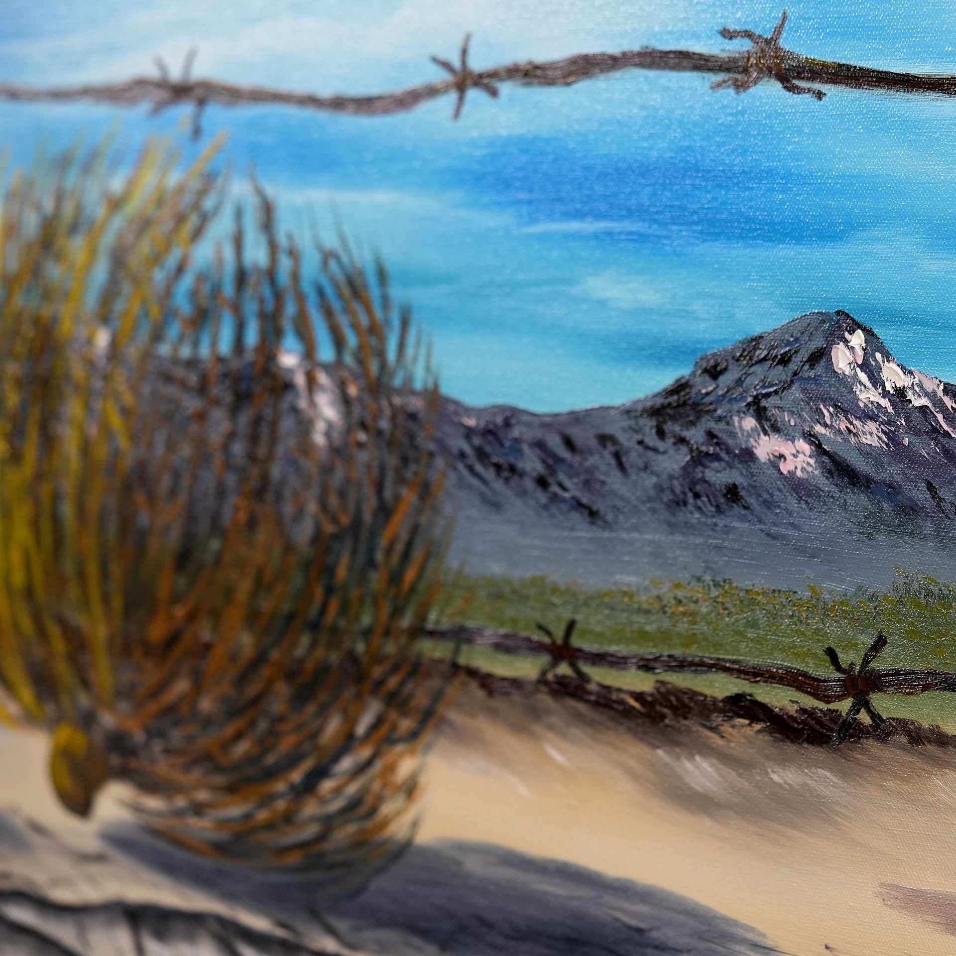 The Tumbleweeds View (Original) 24x48 Canvas product image (2)