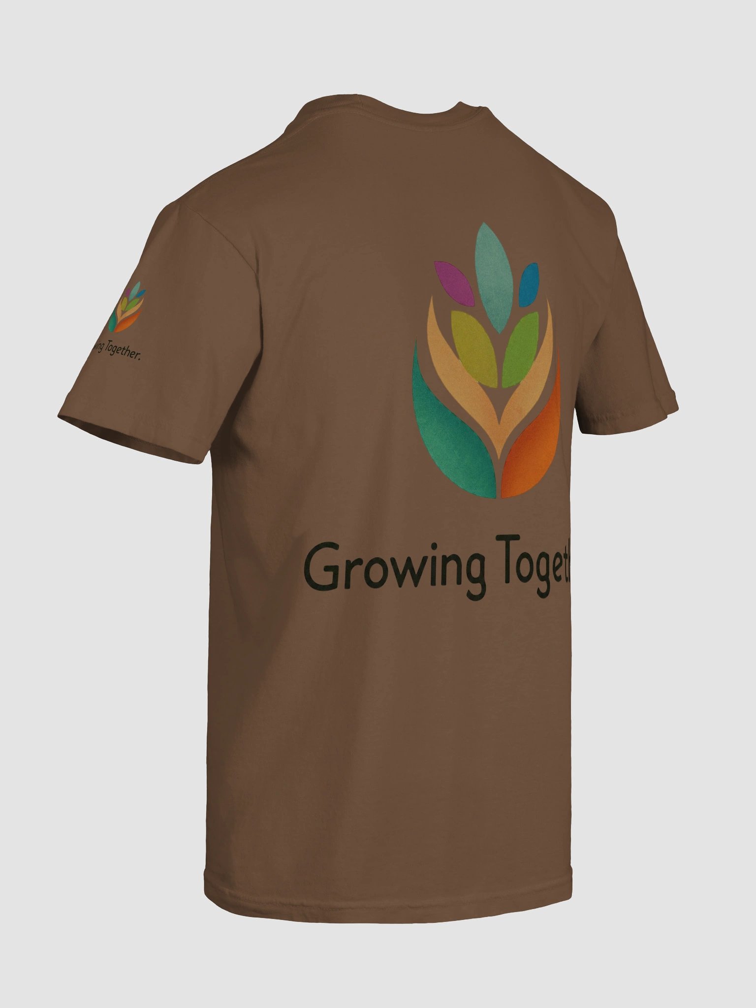 Vibrant Leaf Logo Comfort Tee product image (90)