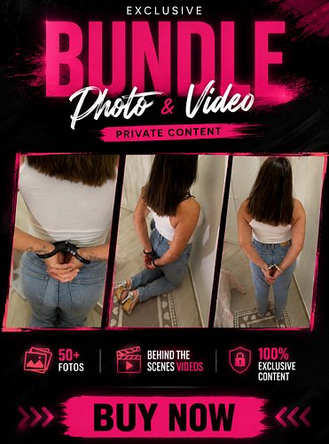 Bundle Code: RQL-F6G7H

 64 Photos 📸 • 9 min Videos 🎥 • HQ ✅ • 1.21 GB 📁

Model Raquel is trying different pair of handcuffs ...