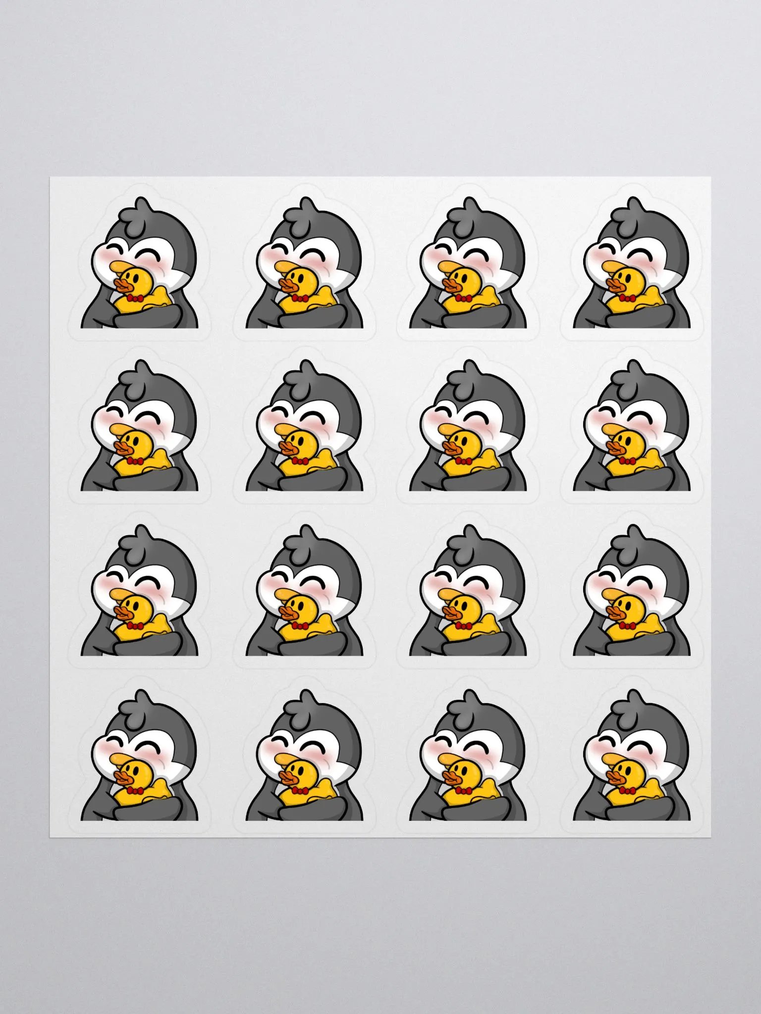 "Ducky" Lil' Guy - Mini Sticker Sheet product image (1)