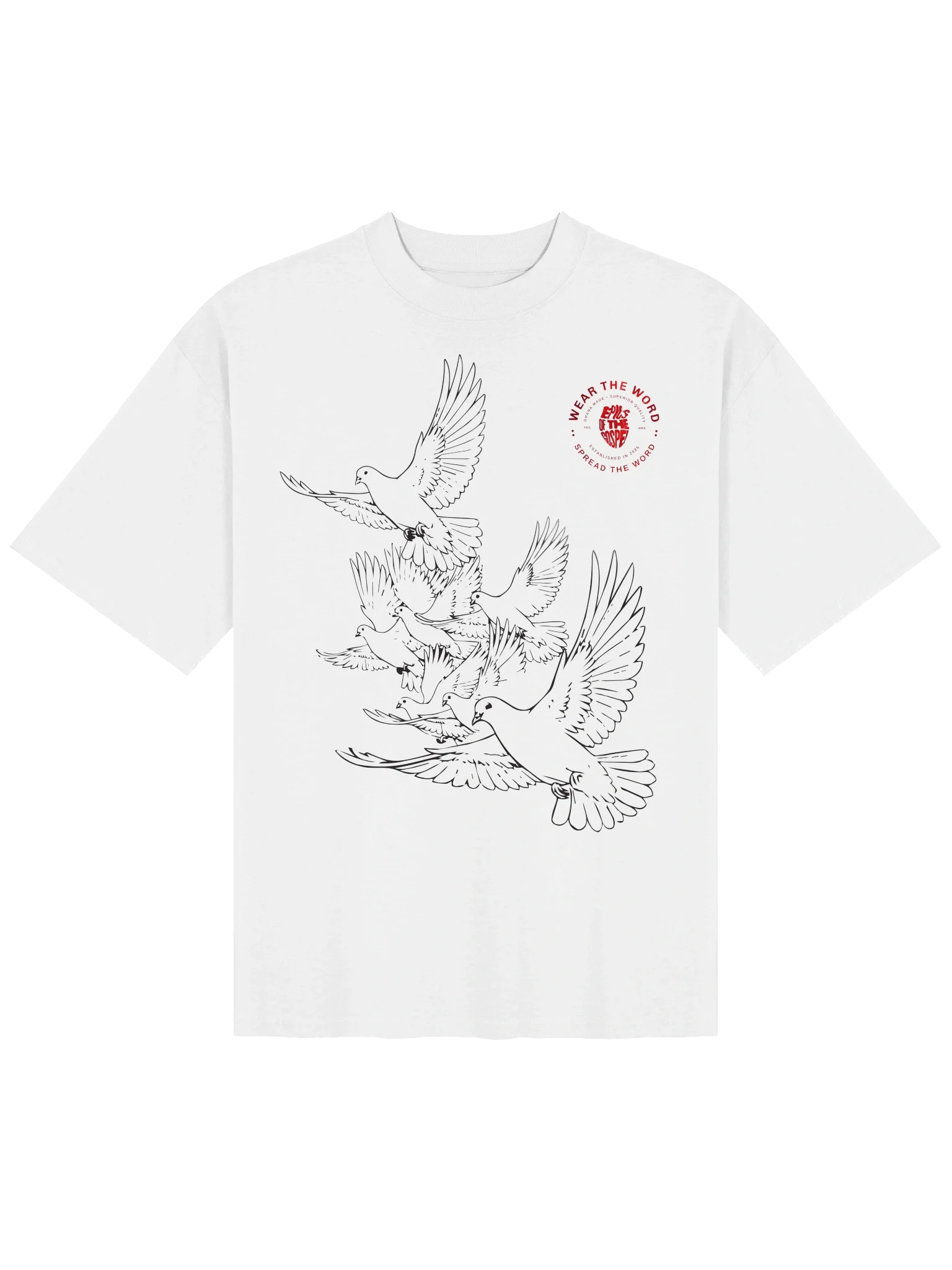 'GRACE IS ENOUGH' Oversized Tee