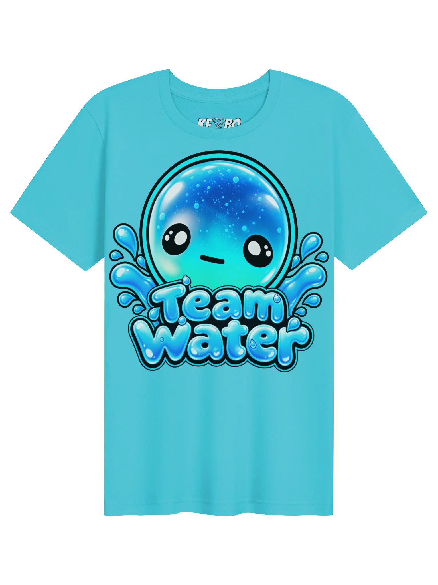 KEVBO "Team Fire" Blue ADULT T-Shirt product image (1)