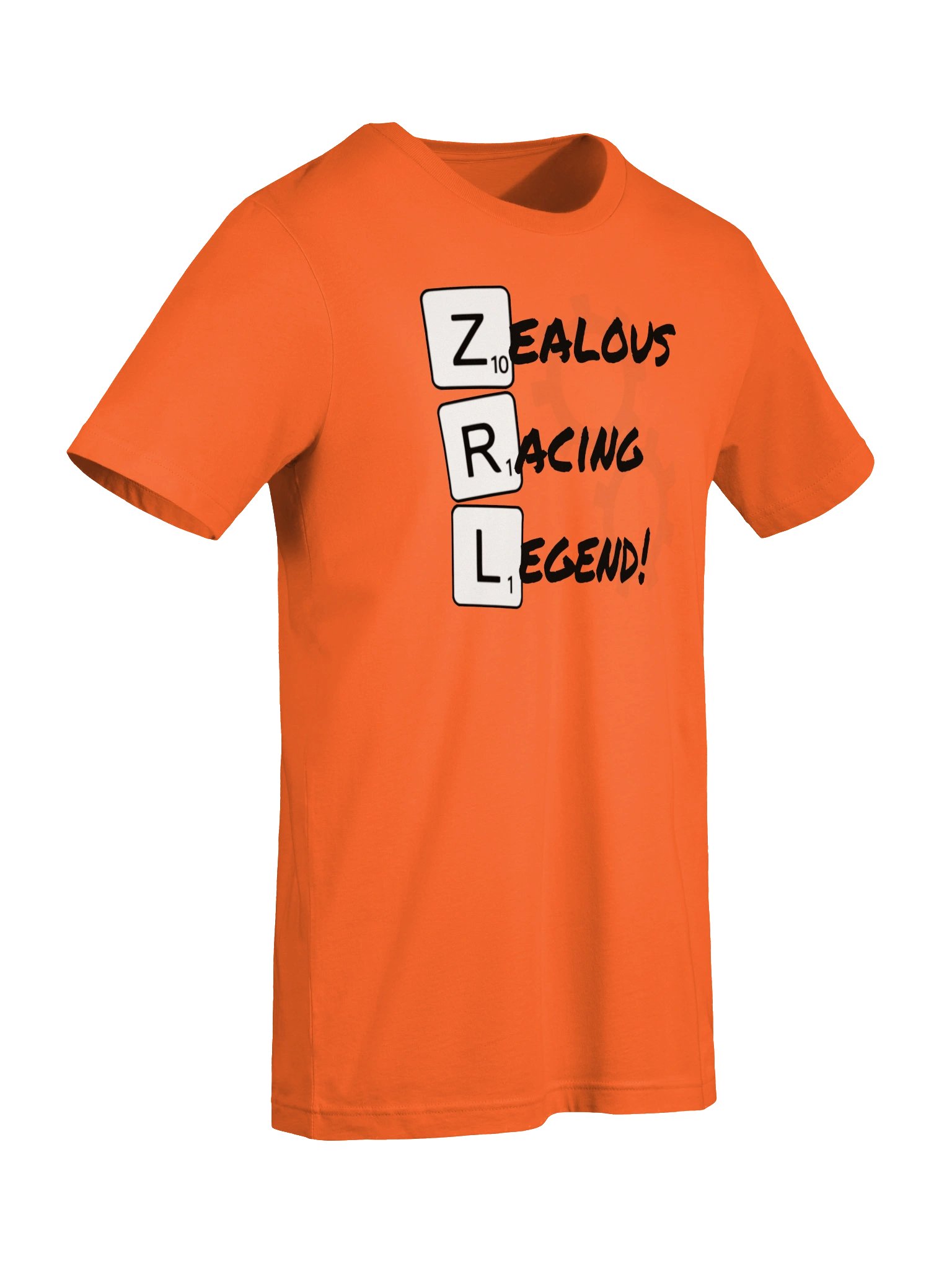 Zealous Racing Legend Orange Tee product image (7)