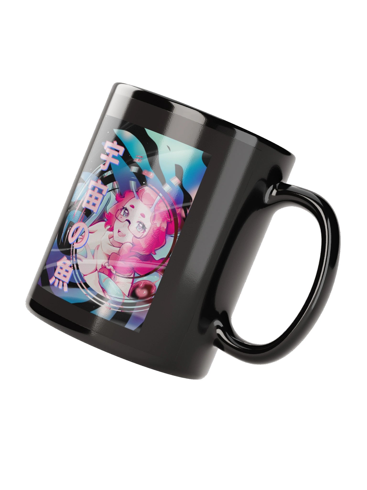 “fish of outer space” - mug product image (7)