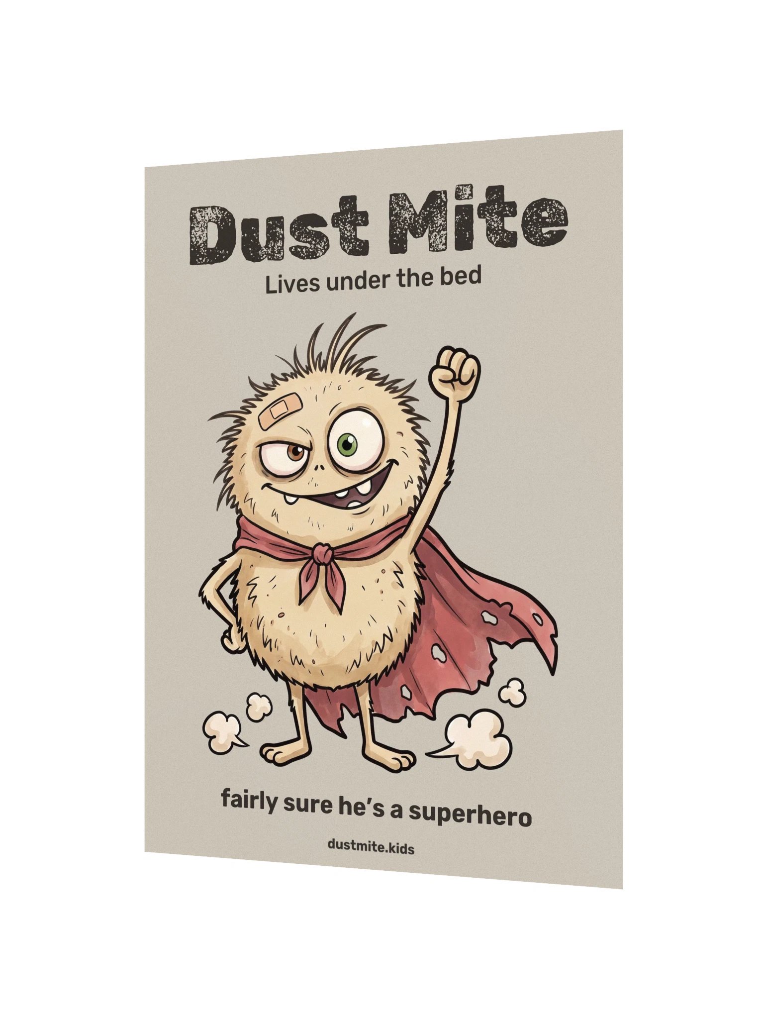 Dust Mite Superhero Poster product image (6)