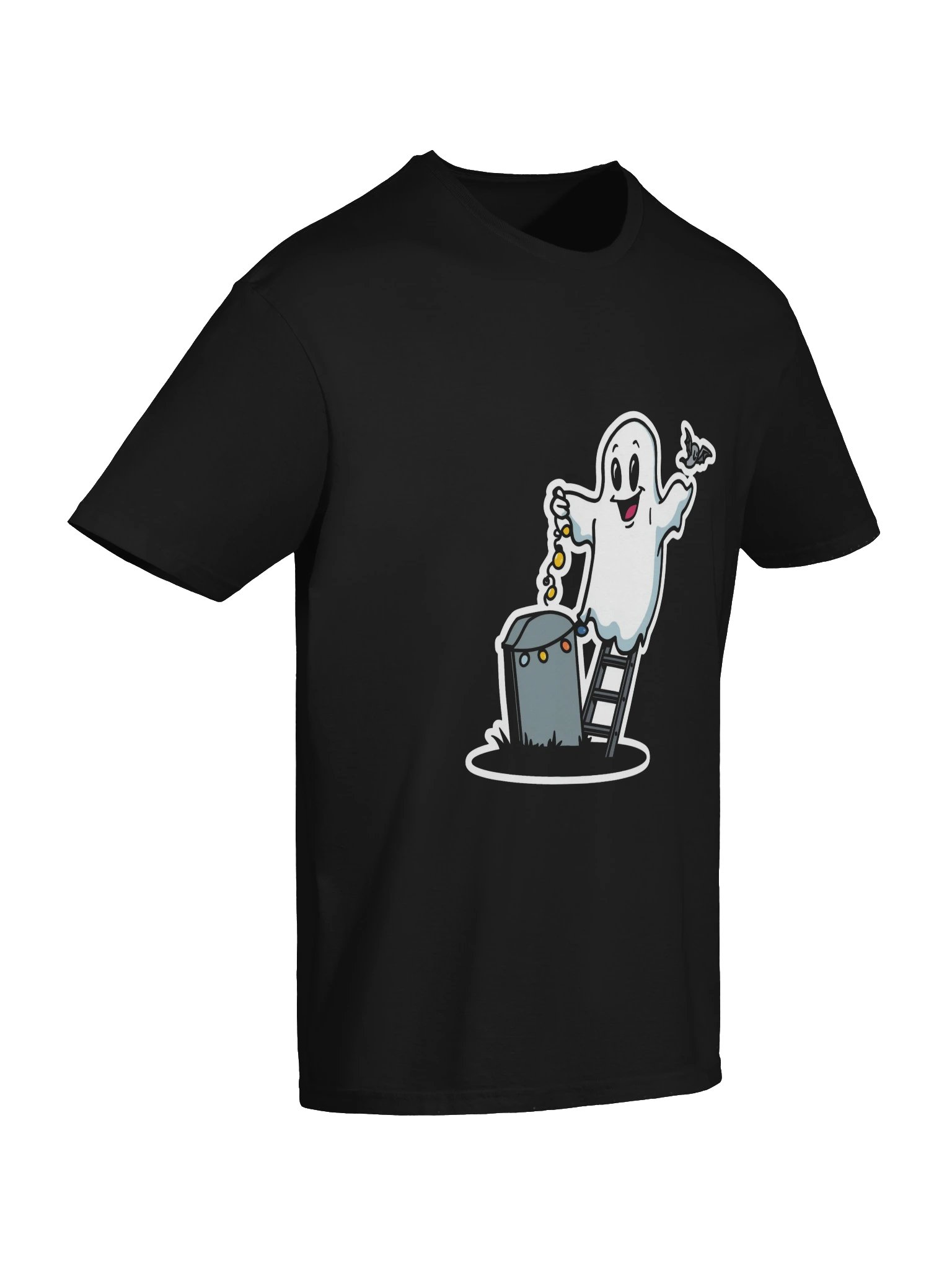Spooky Season Shirt Ideas – Ghost Decorating Its Own Tomb Early product image (6)