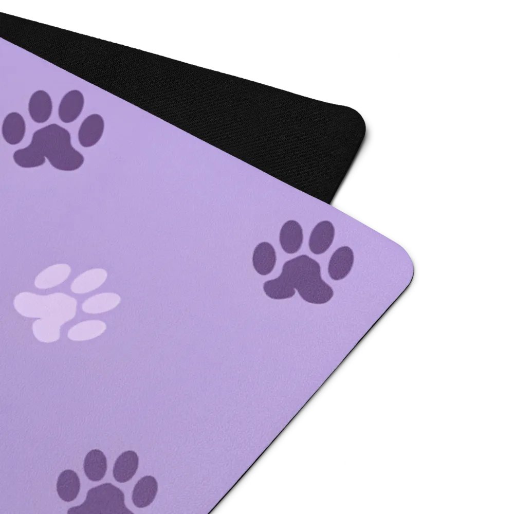 Paw Print Yoga Mat product image (5)