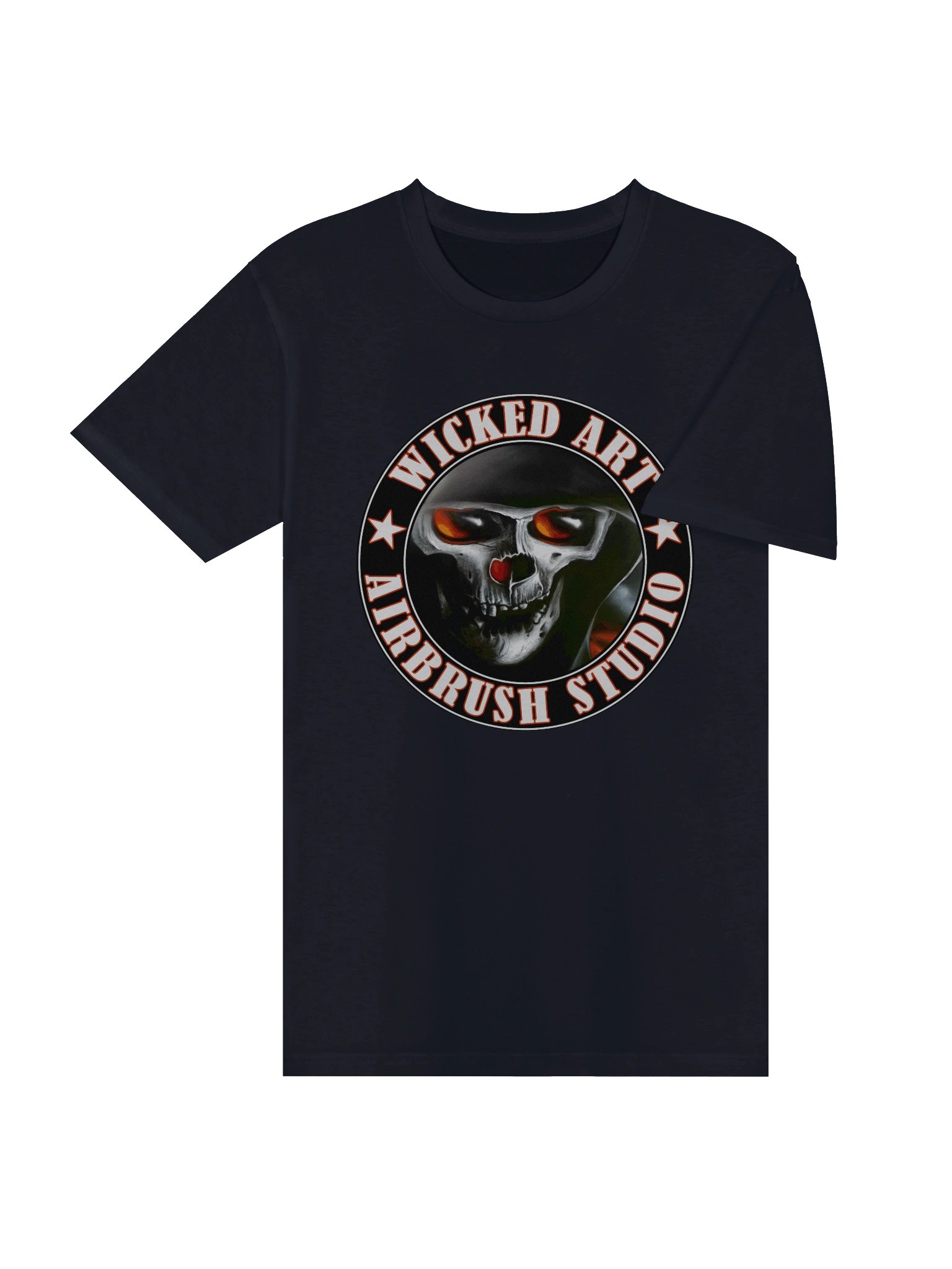 Wicked Art Skull Emblem T-Shirt product image (16)