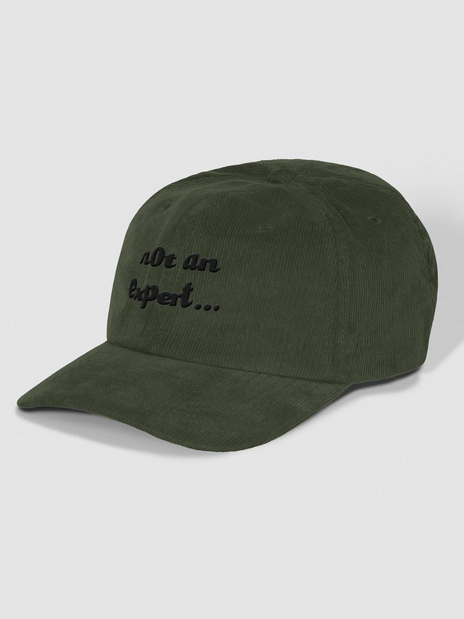 "not an expert..." Camel Corduroy Cap product image (11)