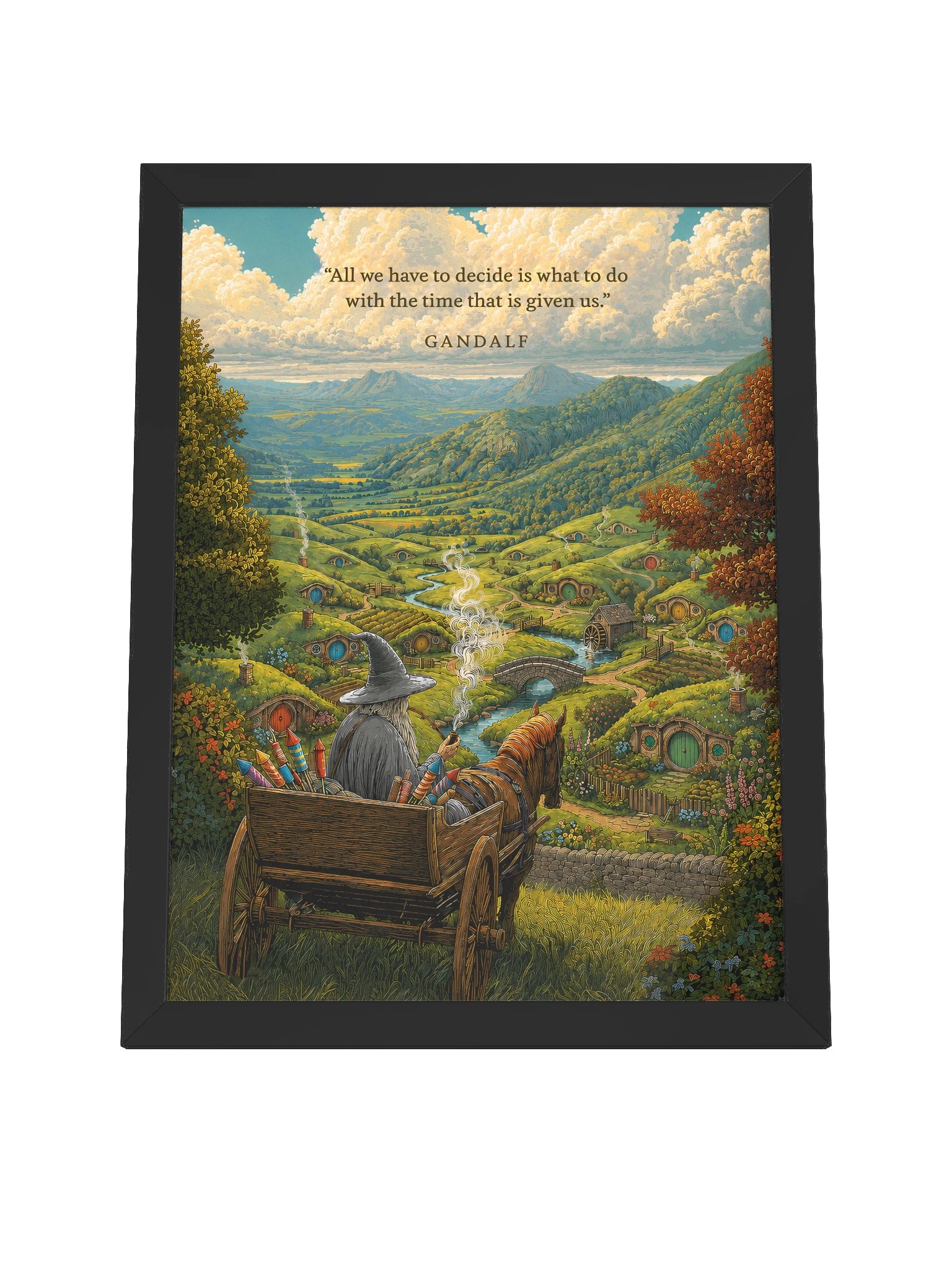 Where Wisdom Wanders – Museum Framed Art product image (4)
