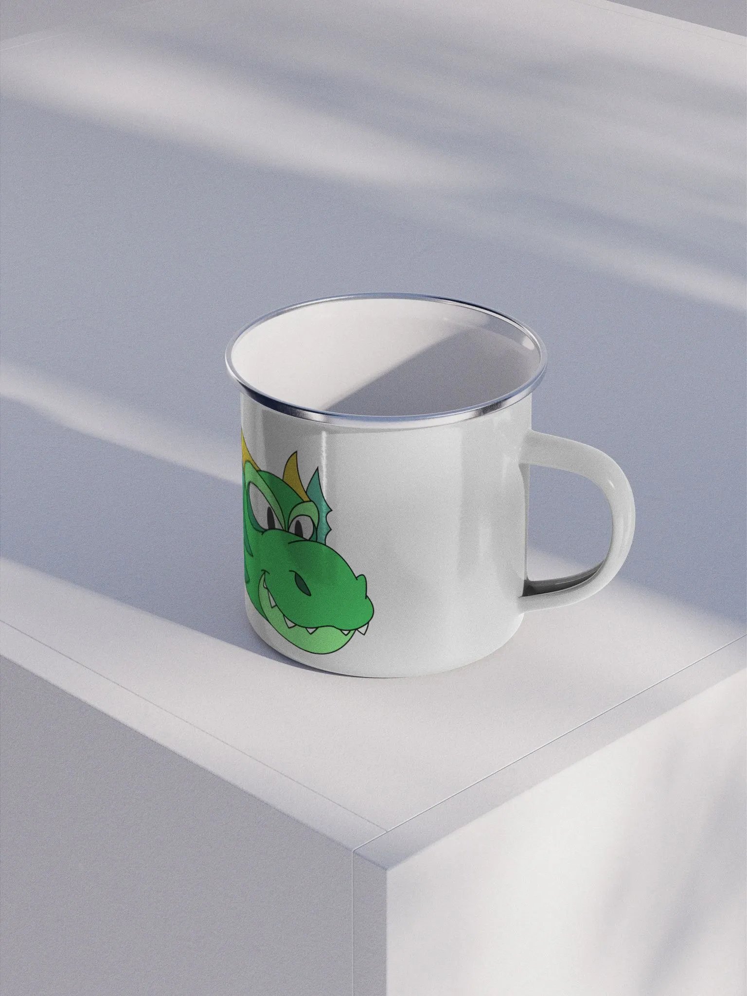 Happy Dragon Enamel Mug product image (2)