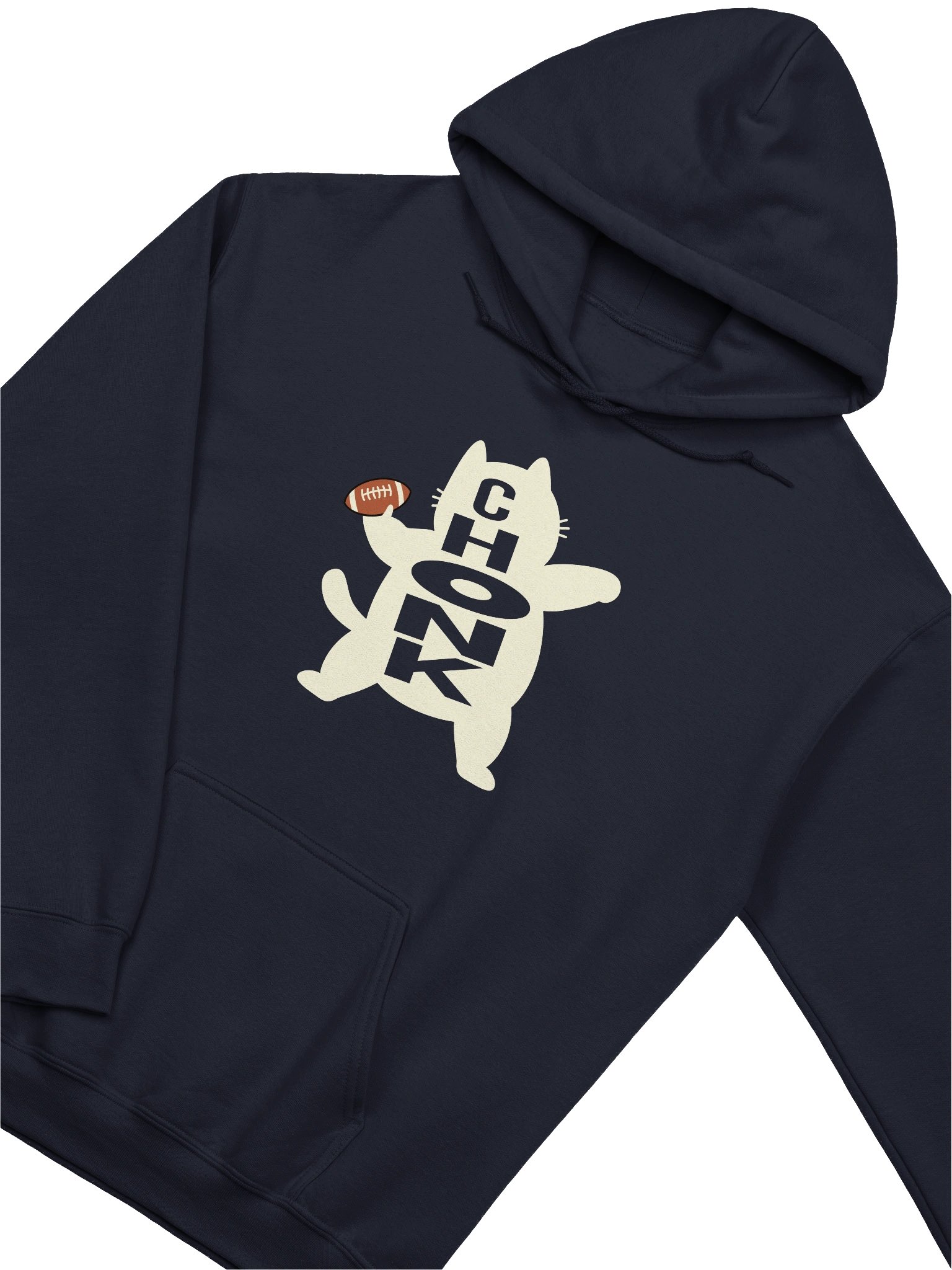 American Football Chonk Cat 2 - Unisex Adult Heavy Blend Hoodie product image (3)