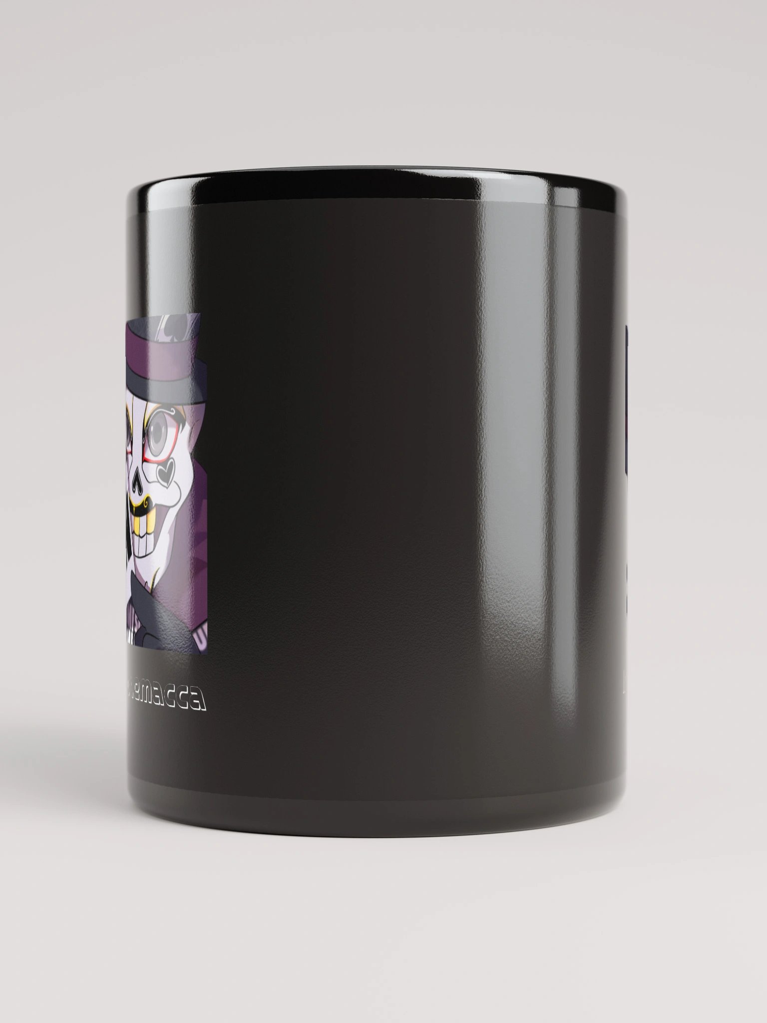 Macca's Ban and sus emote on black mug product image (9)