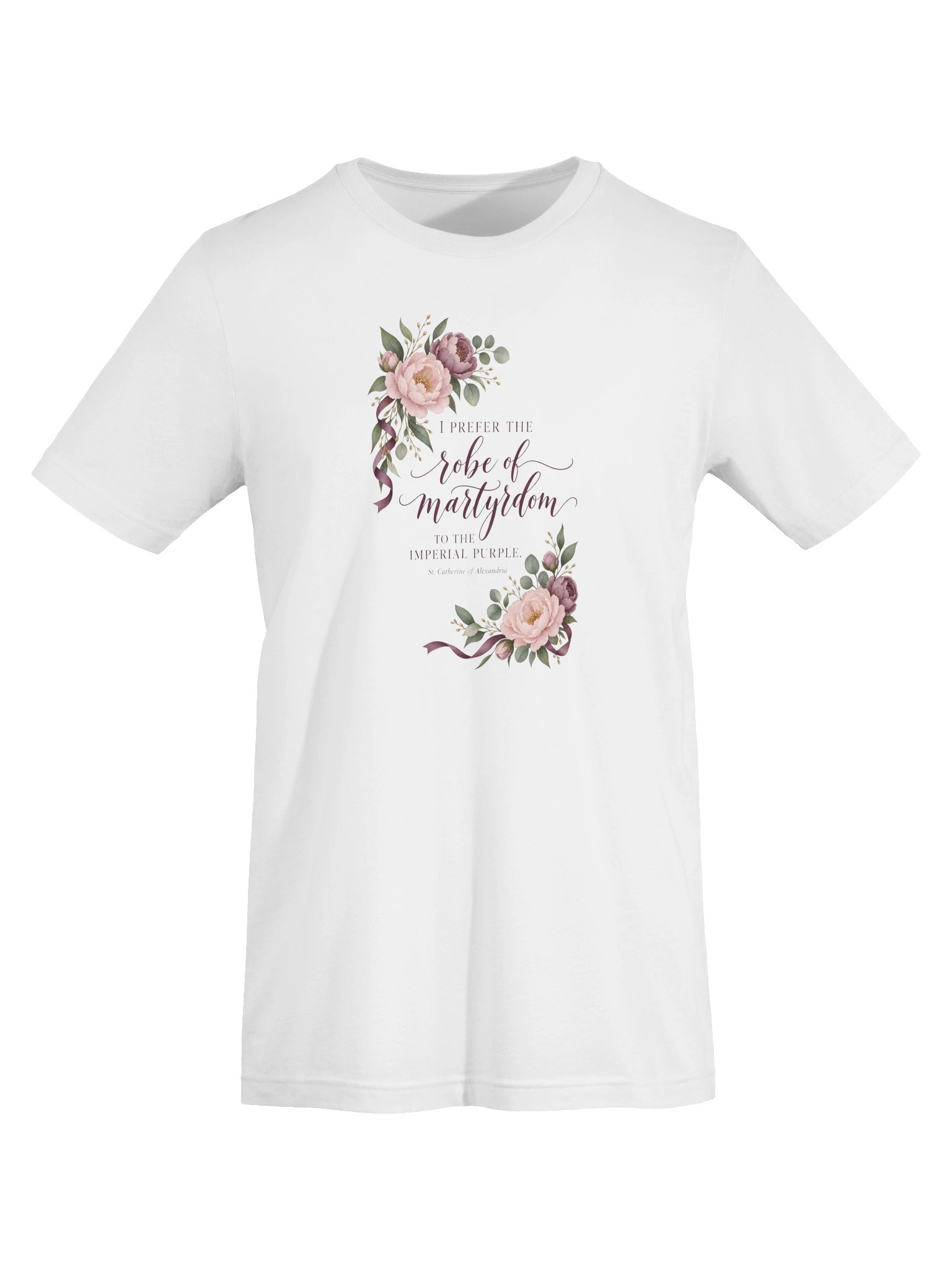 St. Catherine “Robe of Martyrdom” T-shirt product image (5)