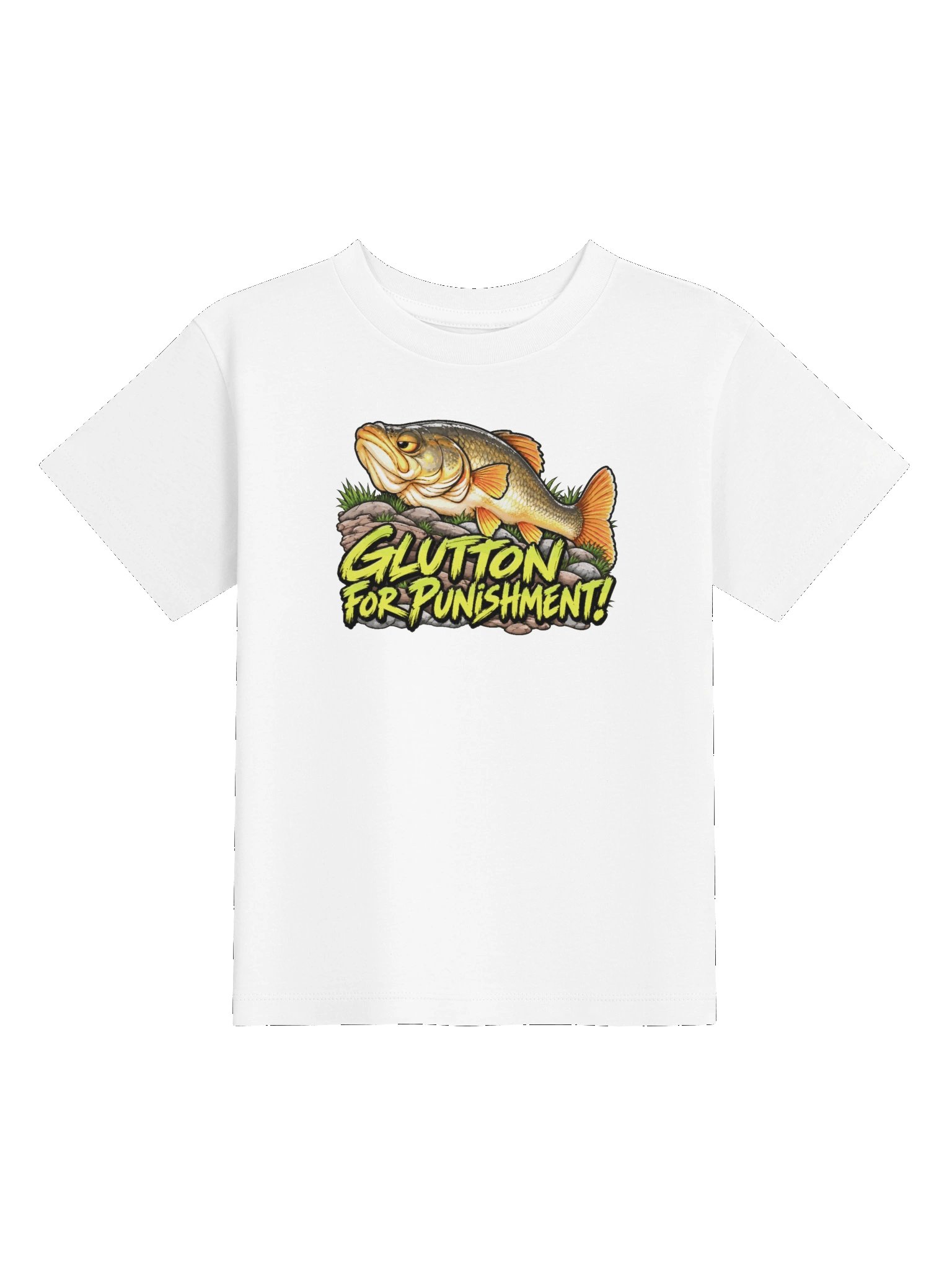 The Northern Pikemnnow GLUTTON FOR PUNISHMENT! Toddler Tee product image (7)
