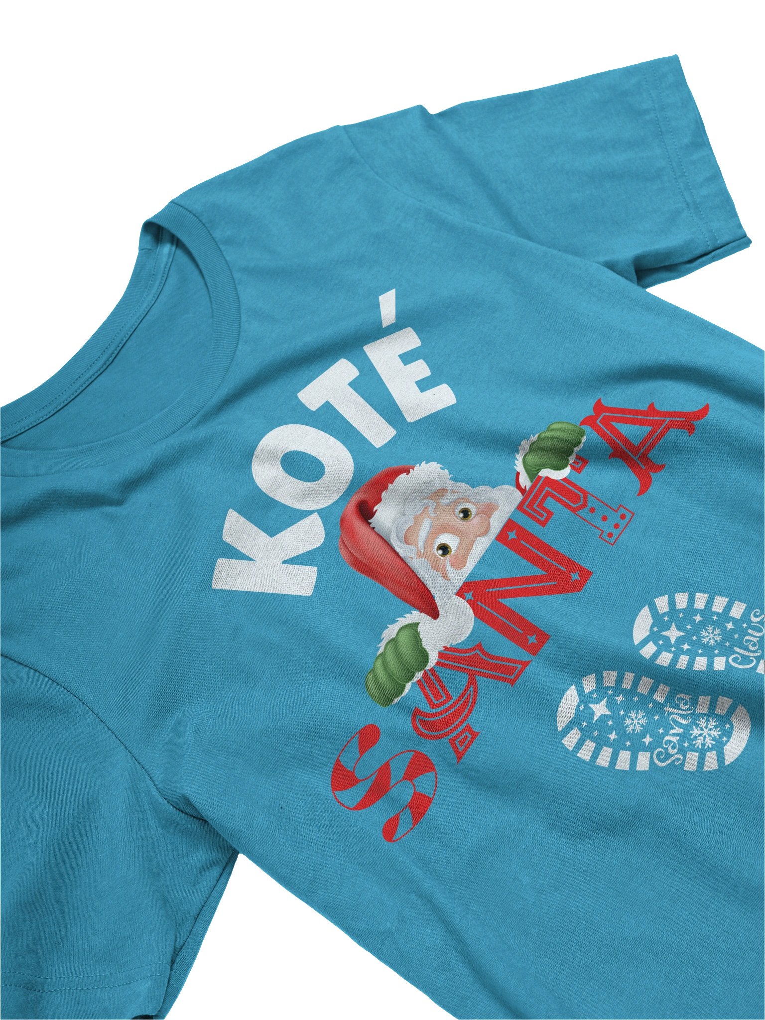 Santa Peekaboo T-Shirt product image (123)