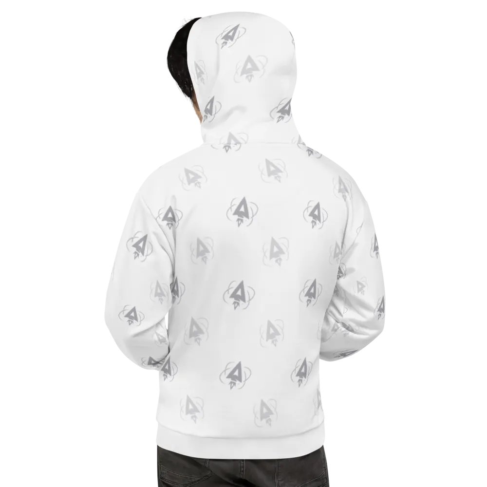 White/Gray Hoodie product image (7)