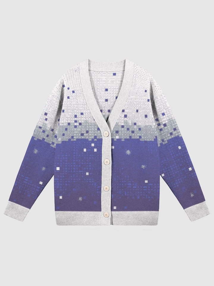 Blue Square Confetti Cardigan product image (4)
