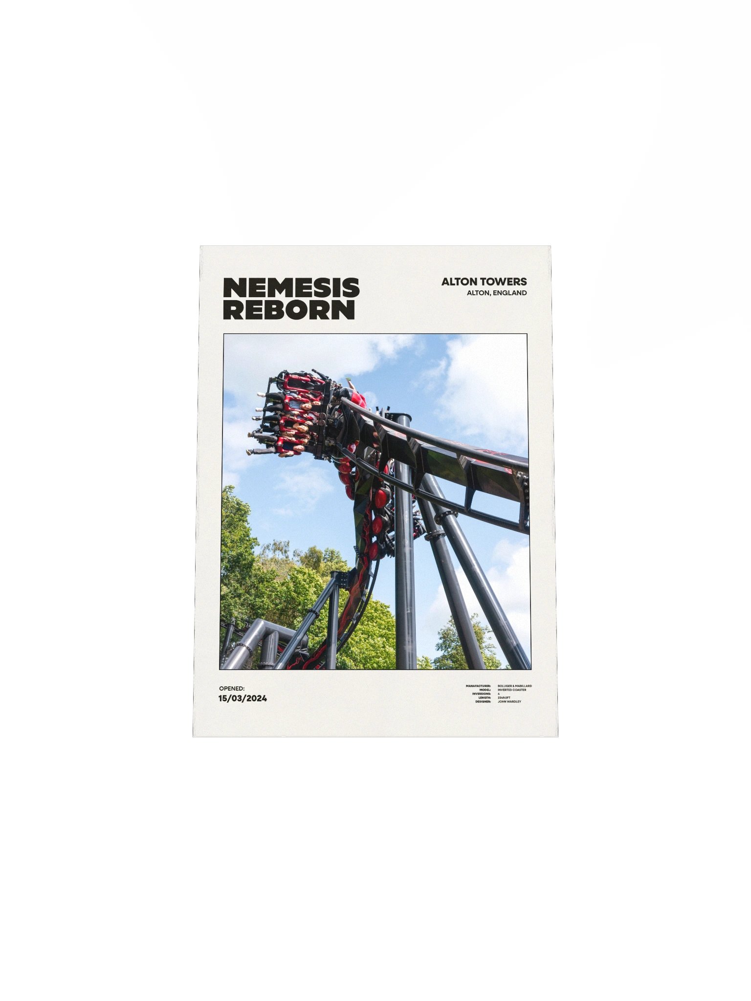 Nemesis Reborn Corkscrew Premium Poster product image (4)