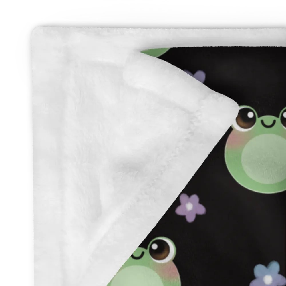 Froggy Throw Blanket product image (24)