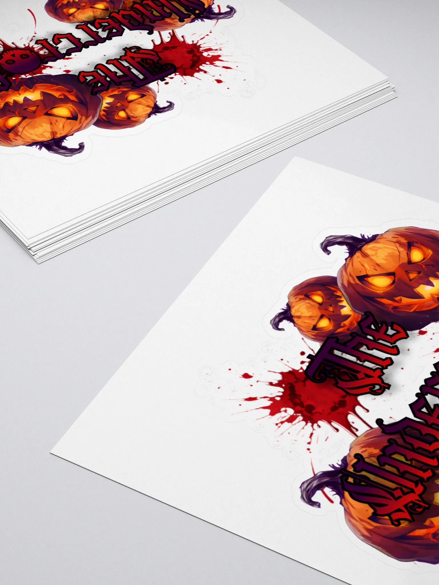 Sinister Jack-O'-Lantern Sticker product image (11)