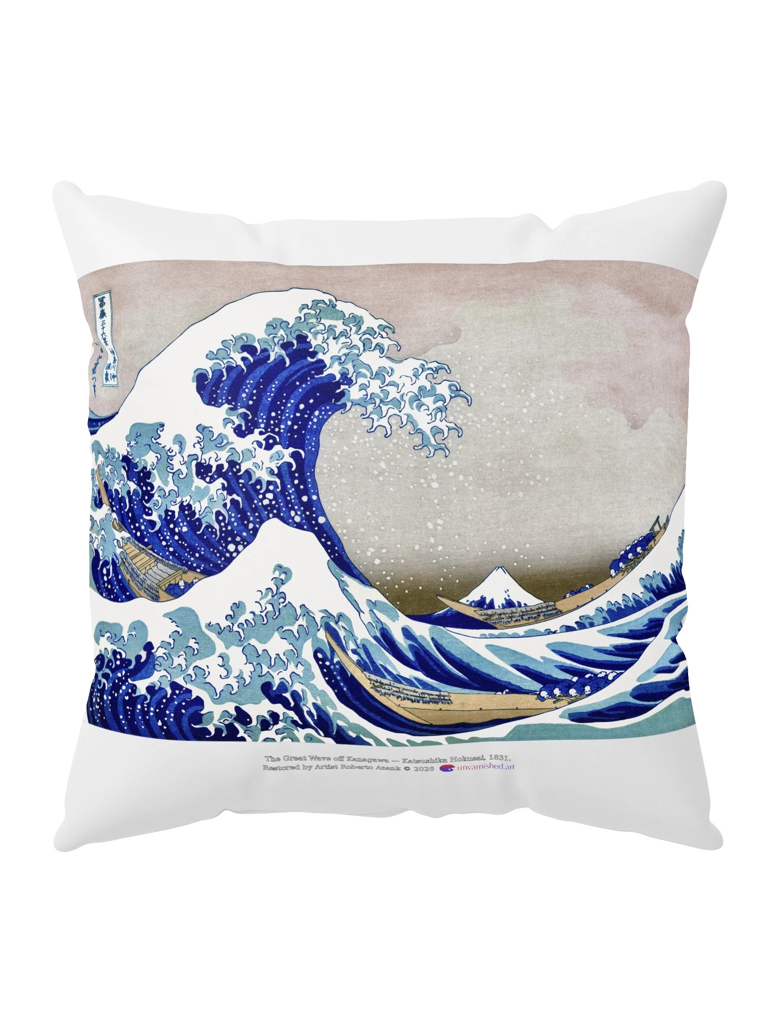The Great Wave off Kanagawa — Pillow product image (5)