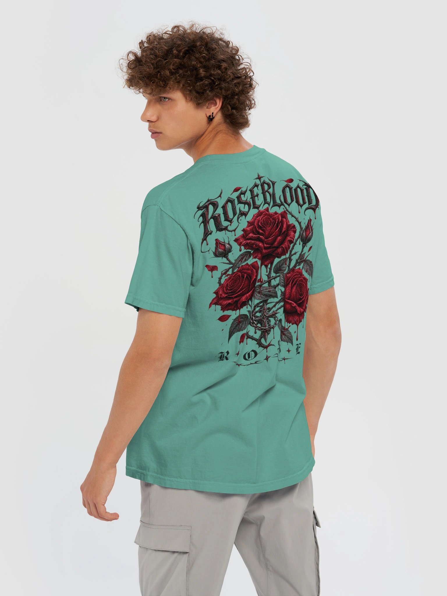 Roseblood Gothic Rose T-Shirt | Dark Romance product image (2)