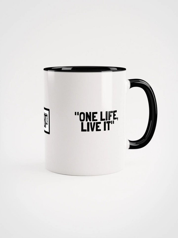 8T Sips Positive Vibes White Glossy Mug product image (4)