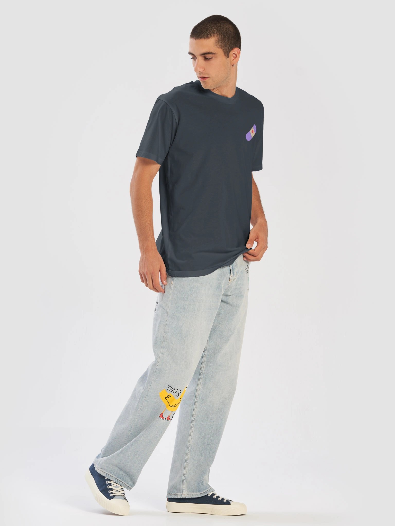 bandaid t shrt product image (33)