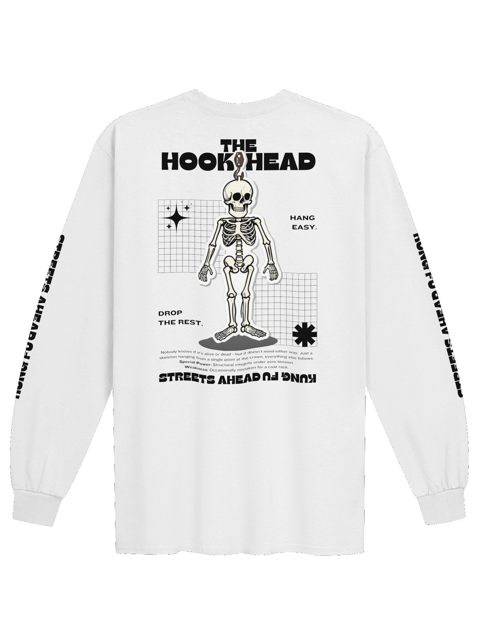 The Hook Head - Long Sleeve Shirt - White product image (1)