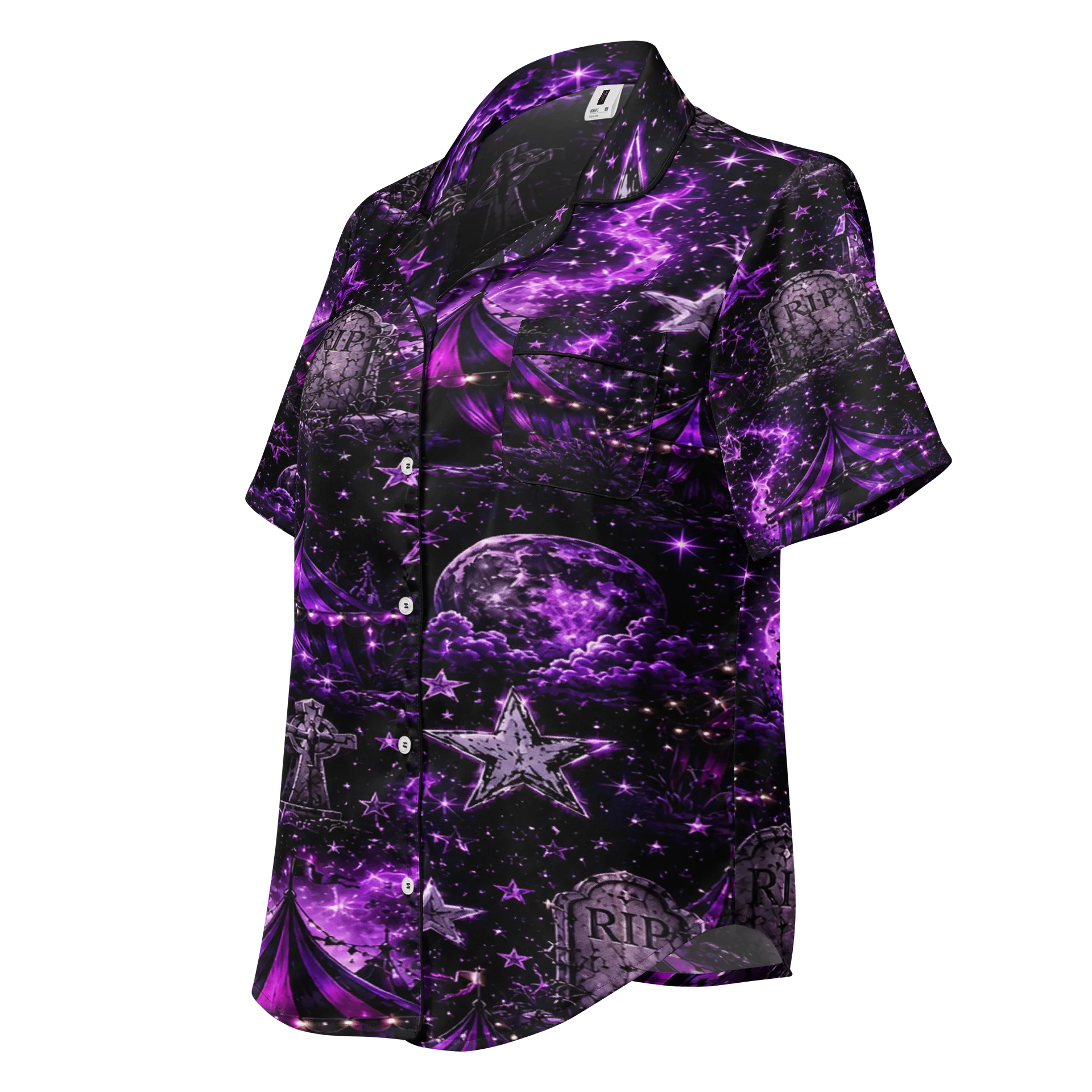 Midnight Carnival of Lost Stars Pajama Top product image (1)