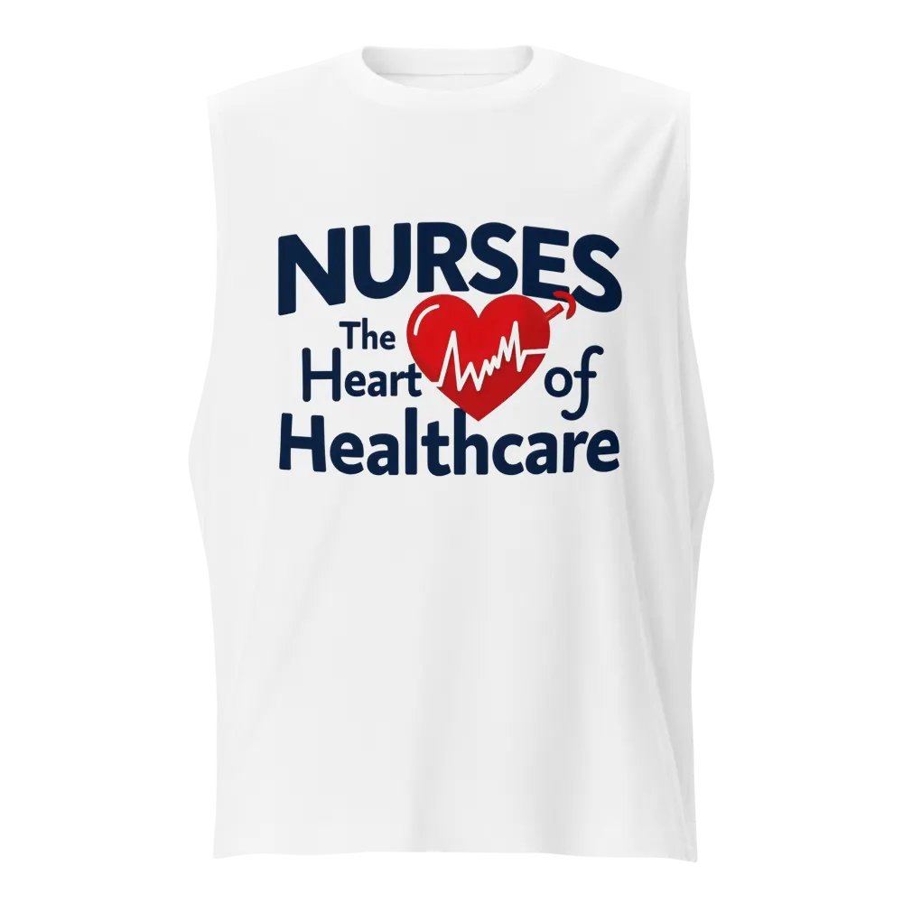 Heart of Healthcare Nurse Muscle Tank product image (1)