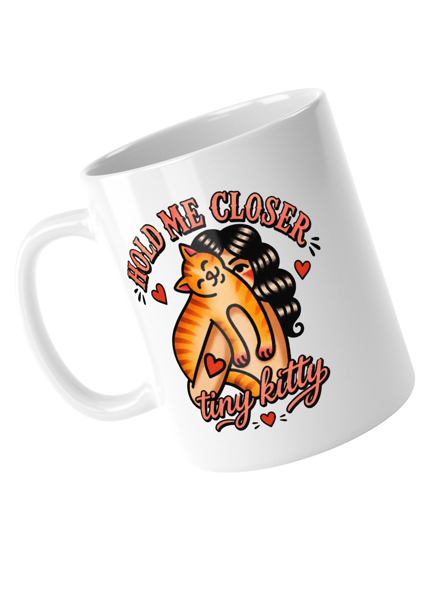 Hold Me Closer Tiny Kitty Mug product image (13)