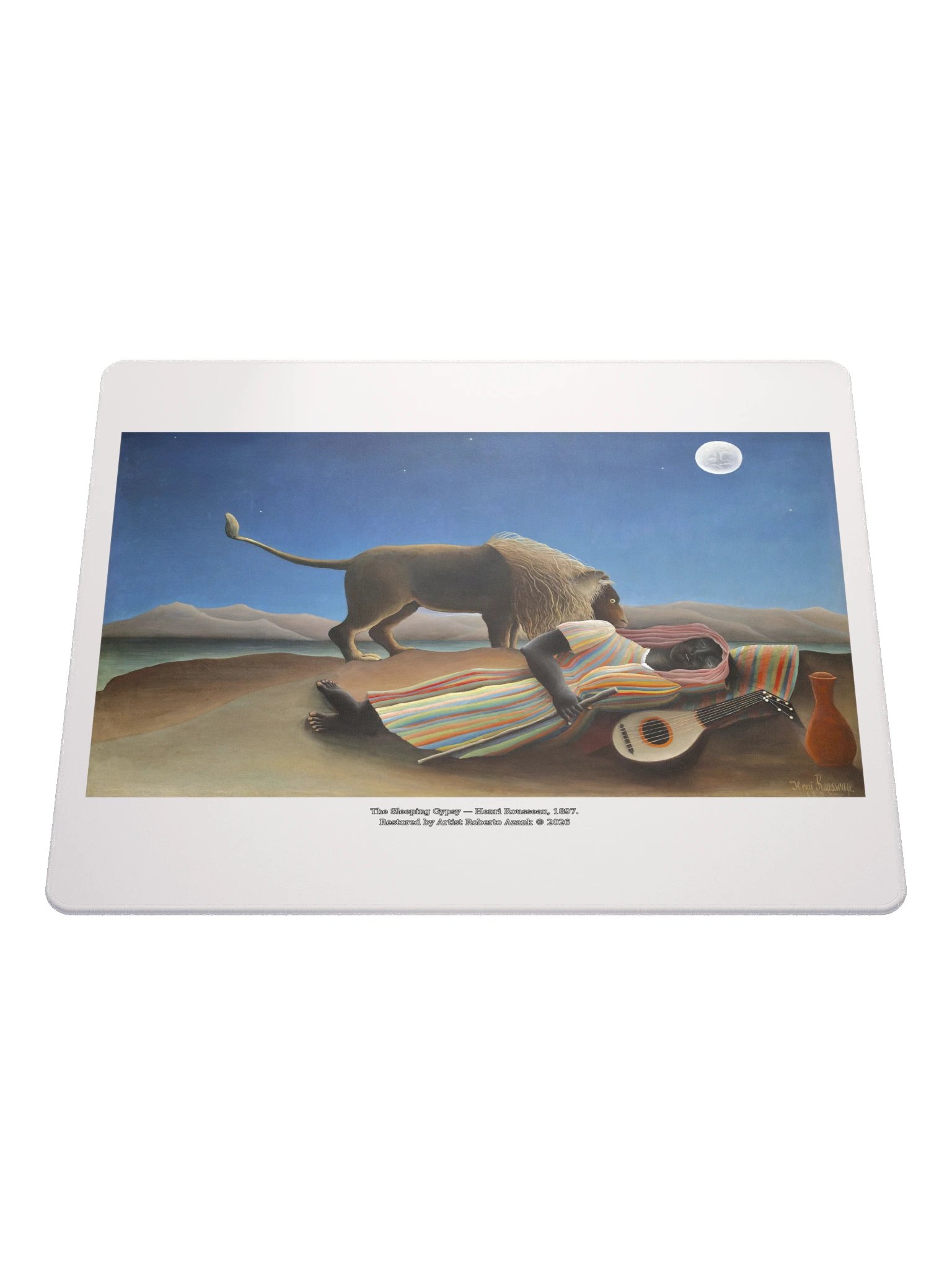 The Sleeping Gypsy — Mouse Pad product image (1)