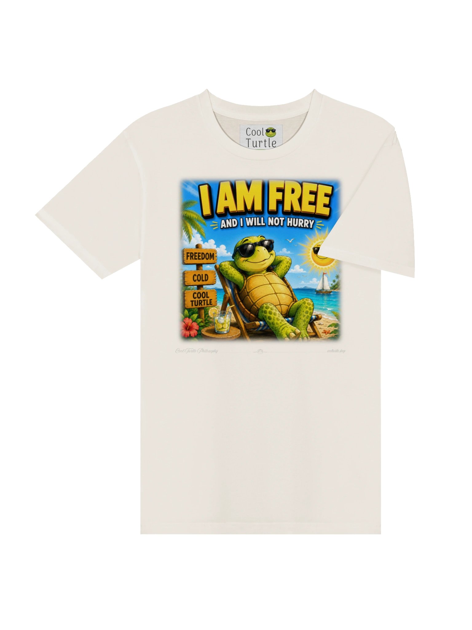I AM FREE — AS Colour 5001T Premium T-Shirt product image (2)
