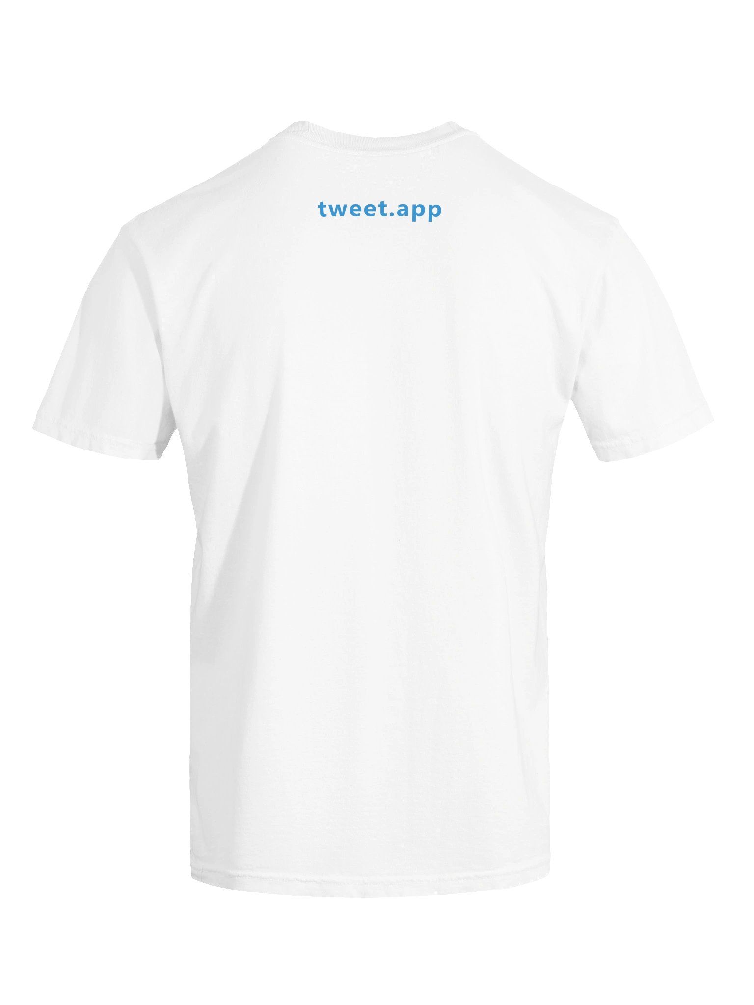 Tweet Logo Bluebird White T-Shirt product image (11)
