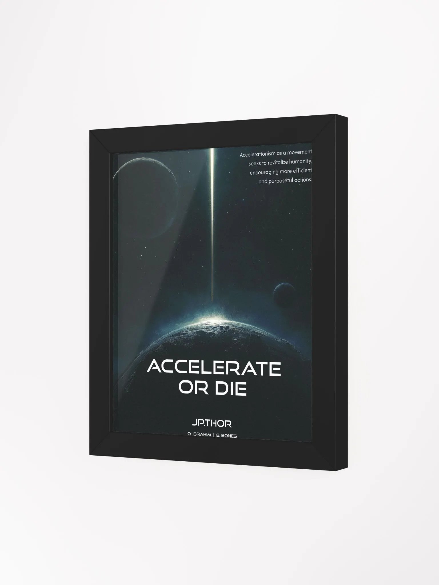 Accelerate or Die: Limited Edition Framed Poster product image (38)