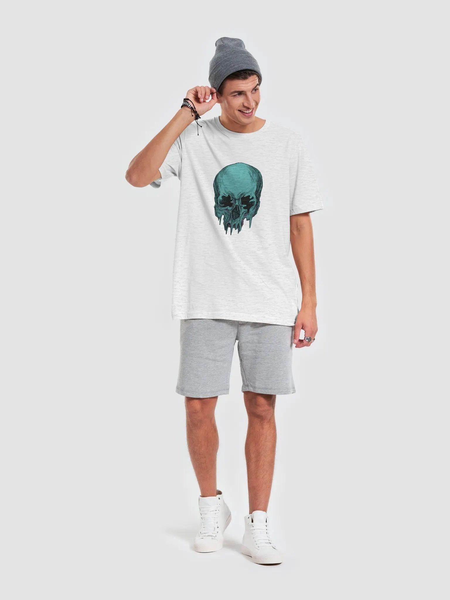 Ethereal Skull Meltdown T-Shirt product image (6)